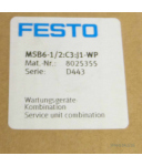 Festo Wartungsgerät MSB6-1/2:C3:J1-WP 8025355 OVP
