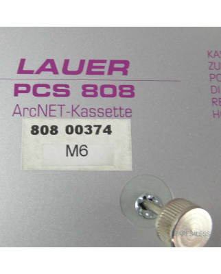 Systeme Lauer ArcNET-Kassette PCS808 GEB #K2