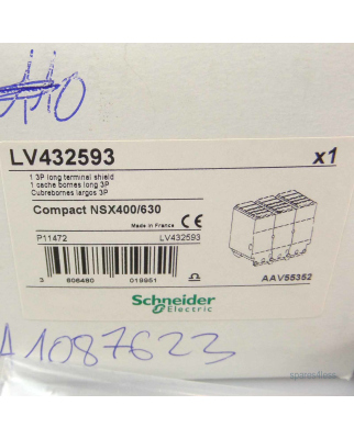 Schneider Electric Klemmenabdeckung LV432593 OVP