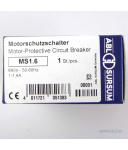 ABL SURSUM Motorschutzschalter MS1.6 1-1,6A OVP
