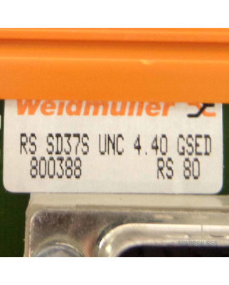 Weidmüller Schnittstelle RS SD37S 800388 GEB