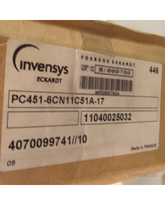Eckardt Pneumatischer Regler PC451-6CN11C51A-17 OVP