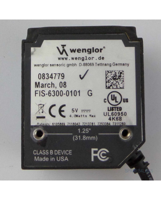 wenglor Barcodes-Scanner FIS-6300-0101 G GEB
