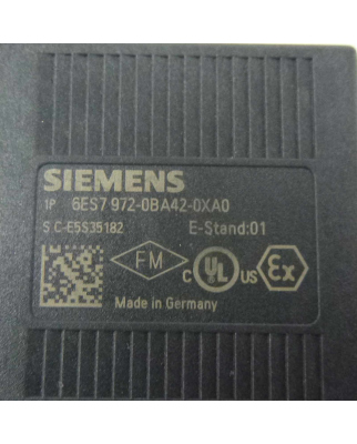 Siemens DP Anschlusstecker 6ES7 972-0BA42-0XA0 GEB
