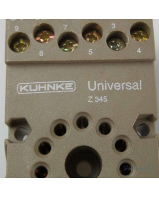 Kuhnke Relais-Sockel Z345 GEB