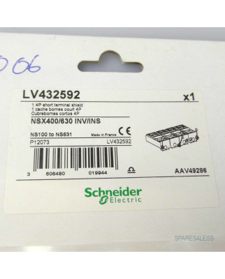 Schneider Electric Klemmenabdeckung LV432592 OVP