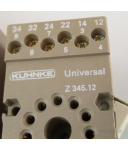 Kuhnke Relais-Sockel Z345.12 (4Stk.) OVP