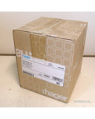 hager Drahthalteklammern B800603 (50Stk.) OVP
