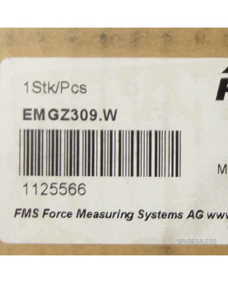FMS Messverstärker EMGZ309.W OVP/GEB
