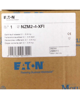 EATON Fehlerstromauslöser NZM2-4-XFI 292344 OVP