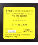 BradCommunications Ethernet Switch DRL-241-MSC OVP