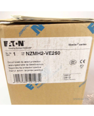 EATON Leistungsschalter NZMH2-VE250 259127 GEB/OVP