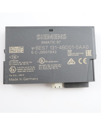 Siemens Simatic S7 6ES7131-4BD01-0AA0 Elektronikmodul – 5 Stück Mit Sockel, Gebraucht Aber Top