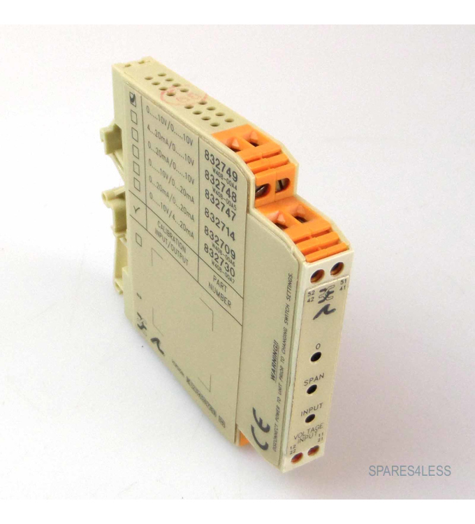 Weidmüller Analogue Isolator W408-00A4 832749 GEB 