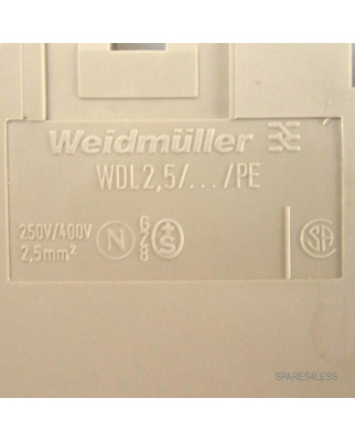 Weidmüller Reihenklemme WDL2.5/L/L/PE 1030200000 (50Stk.) OVP