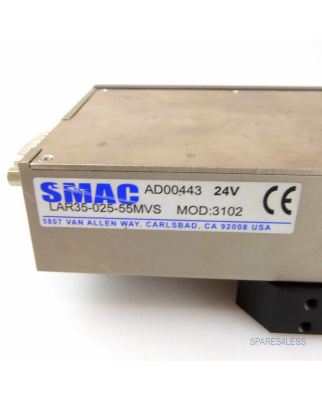 SMAC Linear-/Rotationsantrieb LAR35-025-55MVS GEB