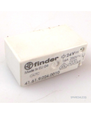 Finder Relais 24V/DC 16A 41.61.9.024.0010 (4 Stk) GEB