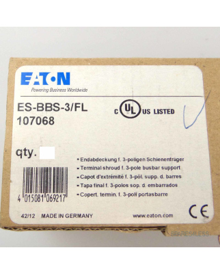 EATON Endabdeckung ES-BBS-3/FL (8Stk.) OVP