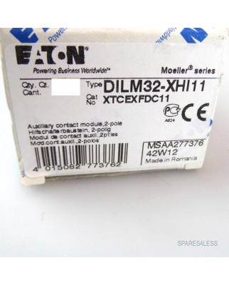Eaton Hilfsschalter DILM32-XHI11 MSAA277376 (3 Stk.) OVP