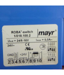 mayr ROBA-switch Schnellschaltmodul 1/018.100.2 8185947 24V GEB