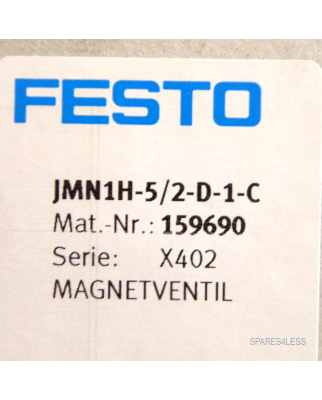 Festo Magnetventil JMN1H-5/2-D-1-C 159690 OVP