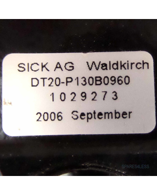 SICK Displacement-Messsensor DT20-P130B0960 1029273 GEB