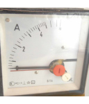 Müller + Ziegler Amperemeter 2/4/10A OVP
