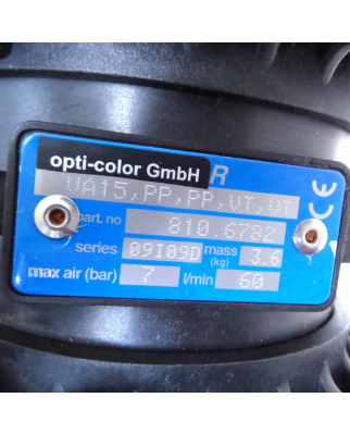 opti-color GmbH Pumpe VA15-PP-PP-VT-VT 810.6782 NOV
