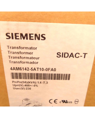 Siemens Transformator SIDAC-T 4AM6142-5AT10-0FA0 OVP