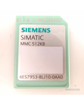 Simatic S7 MMC 6ES7 953-8LJ10-0AA0 512KB GEB