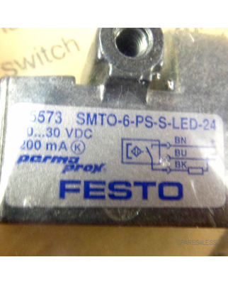 Festo Näherungsschalter SMTO-6-PS-S-LED-24 35573 OVP