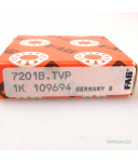 FAG Kugellager Schrägkugellager 7201B.TVP 109694 OVP