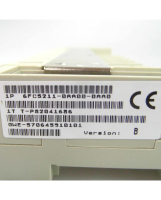 Sinumerik Terminalblock 6FC5211-0AA00-0AA0 Vers.B GEB