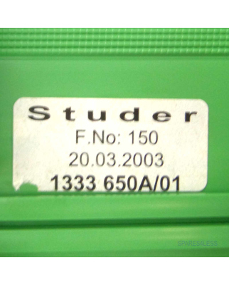 Studer Modem Connecting Unit 1332113A/00 1333650A/01 GEB