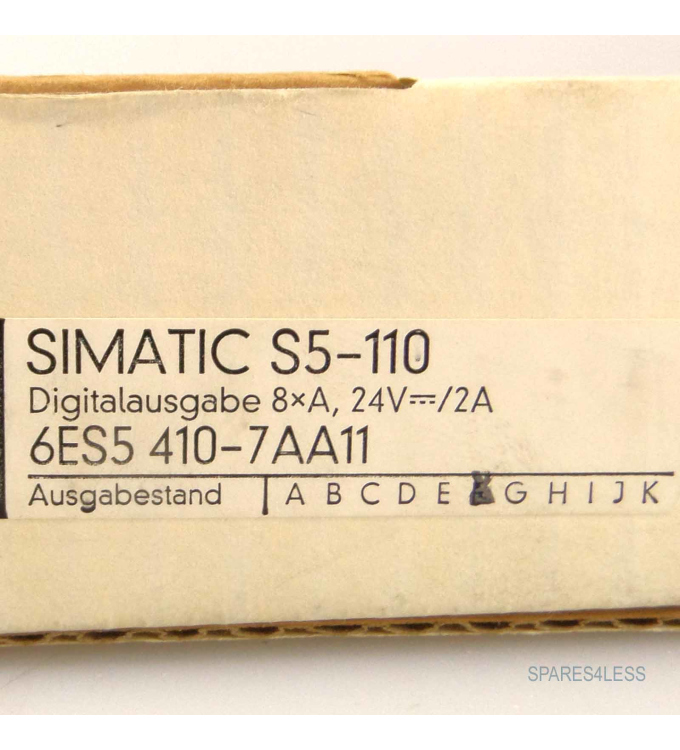Siemens Simatic S5-110 6ES5 410-7AA11 Digitalausgabe *Neu/New & OVP* 