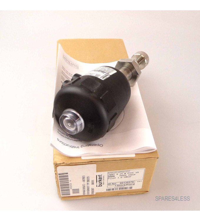 bürkert Antrieb für Schrägsitzventil Typ 2002/251-A 1" 00130376 OVP