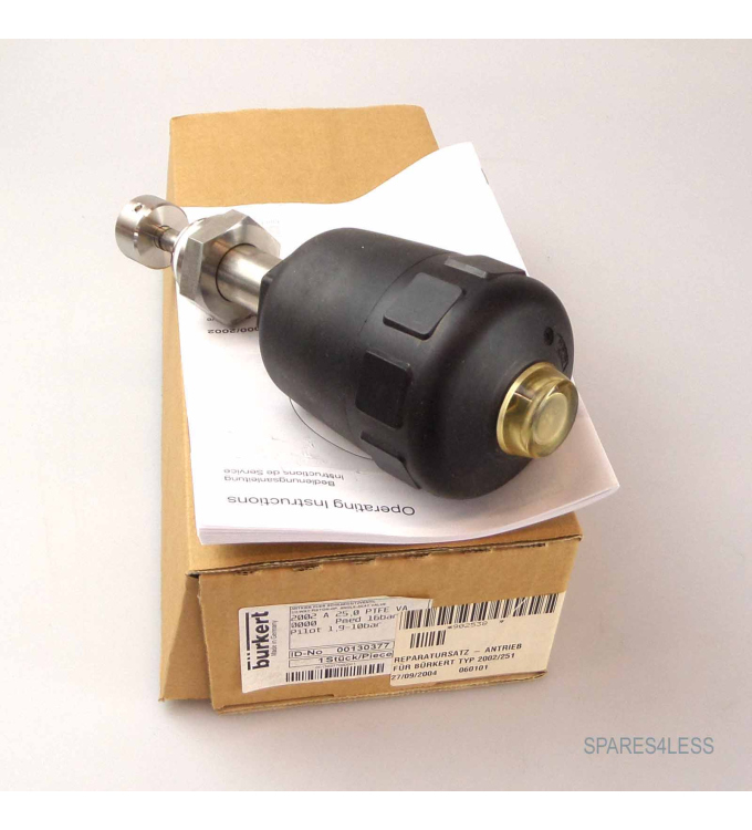 bürkert Antrieb für Schrägsitzventil Typ 2002/251-A 1" 00130377 OVP