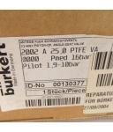 bürkert Antrieb für Schrägsitzventil Typ 2002/251-A 1" 00130377 OVP