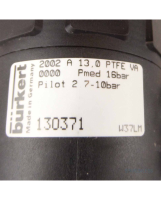 bürkert Antrieb für Ventil Typ 2002/251-A 1/2" 130371 OVP