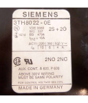 Siemens Schütz Hilfsschütz 3TH8022-0E 24V50Hz/29V/60Hz GEB