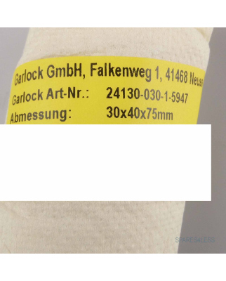 Garlock Wellenschutzhülse 24130-030-1-5947  30x40x75mm NOV