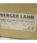 Berger Lahr Servomotor DSM4-07.1-10R.94-TAZ ID39112143123 OVP