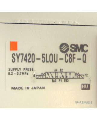 SMC Magnetventil SY7420-5LOU-C8F-Q GEB