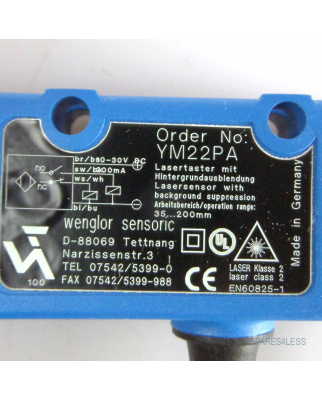 wenglor Lasertaster YM22PA OVP