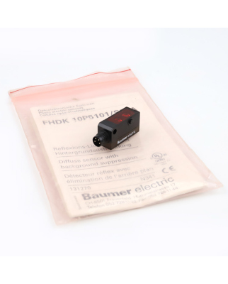 Baumer electric Lichttaster FHDK10P5101/S35A 131270 OVP