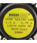 BERGER LAHR 5-Phasen Schrittmotor VRDM 564/50 LHB GEB