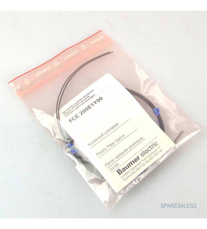 Baumer electric Kunststoff-Lichtleiter FCE200E1Y00 OVP