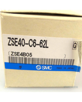 SMC Druckschalter ZSE40-C6-62L OVP