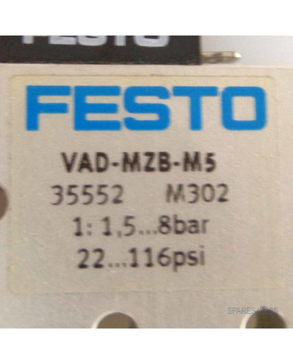 Festo Vakuumsaugdüse VAD-MZB-M5 35552 OVP