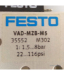 Festo Vakuumsaugdüse VAD-MZB-M5 35552 OVP